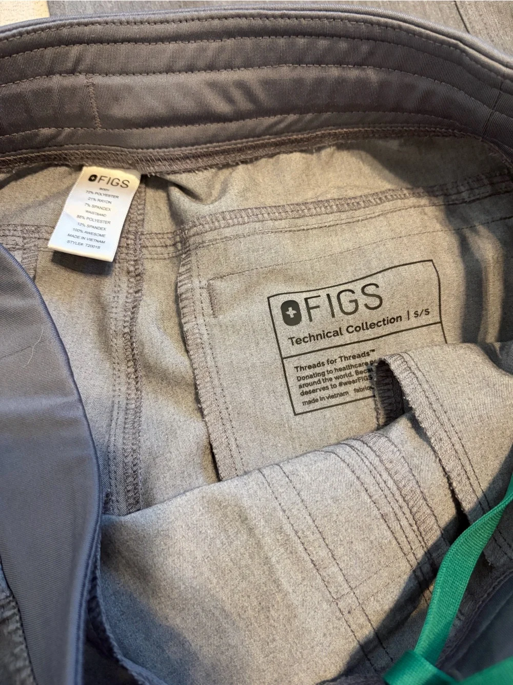 Figs Men's Axim Graphite Cargo Straight Pants